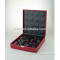 New high quality red PU leather 16 watch box 16W-MHR